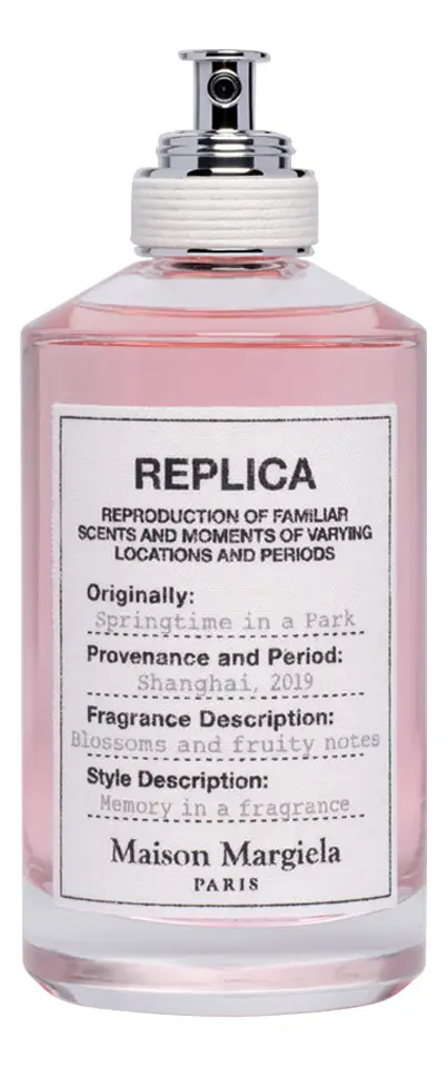 Replica Springtime In A Park